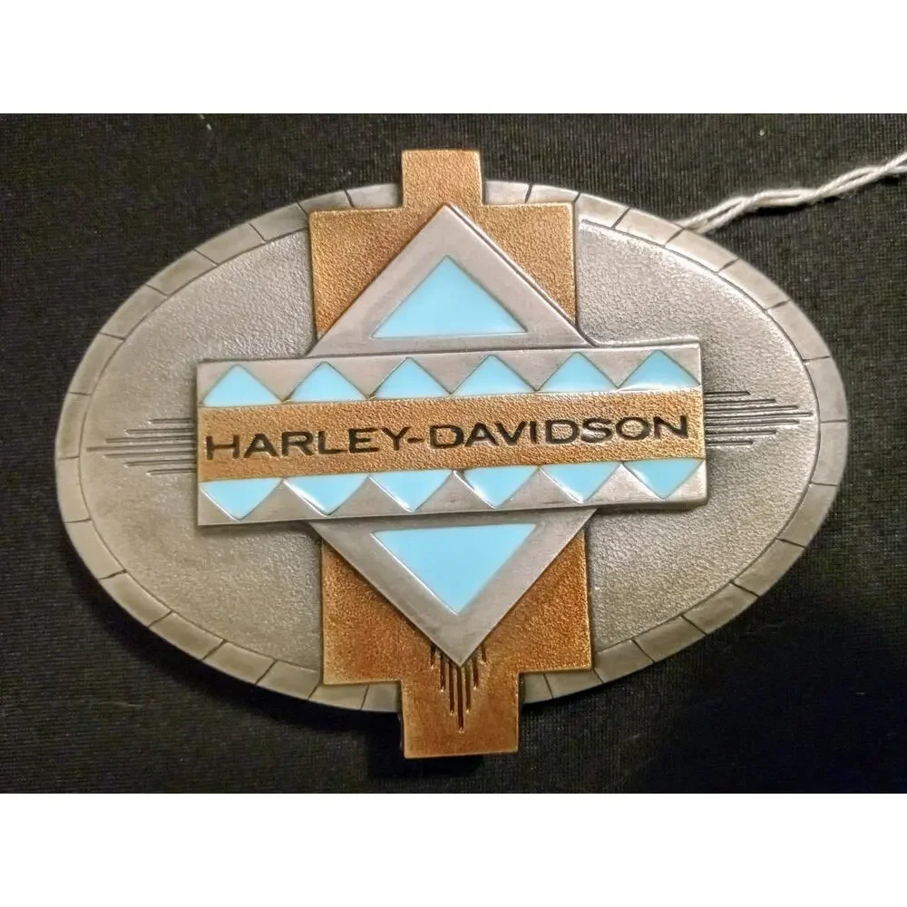 Vintage 1996 Harley-Davidson Delta BKL S.W. Belt Buckle NIB Made in USA